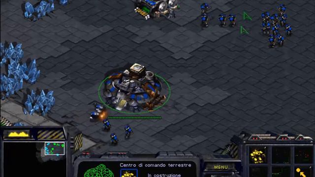 Starcraft 1 Gameplay ITA Parte 01 - Campagna Terrestre - Missione 0, Tutorial смотреть онлайн