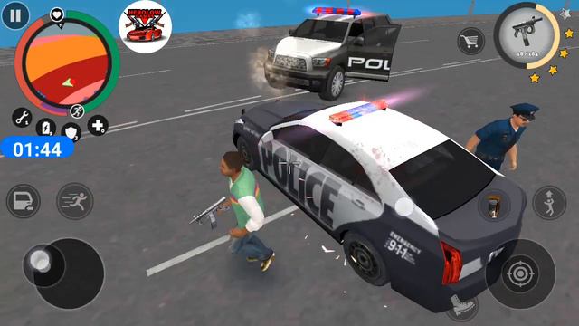 Vegas Crime Simulator 2-142-Super Mafia City Gangster Gameplay-Open World Game for Android-HEROLOW смотреть онлайн