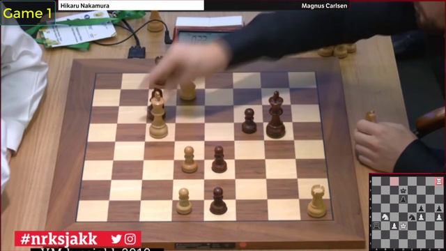 MATCH OF THE YEAR!!! Magnus Carlsen Vs Hikaru Nakamura | Finals World Blitz Chess Championship 2019