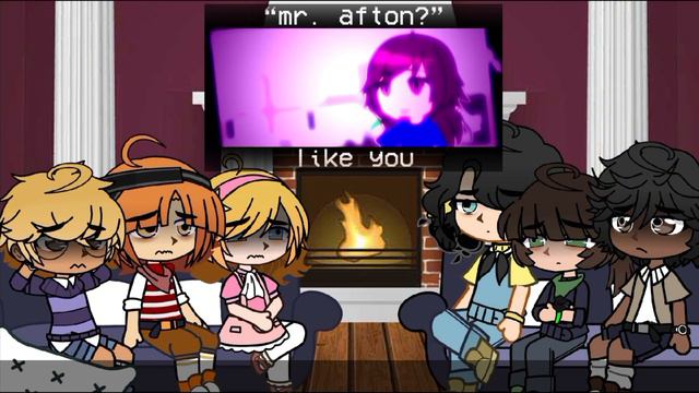 past missing children react to their future || FNAF || Read description || смотреть онлайн
