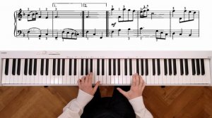 Бах — Менуэт ре минор (№36 BWV Anh.132) | Bach — Minuet in D minor (№36 BWV Anh.132)