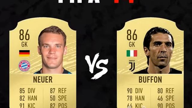 NEUER VS BUFFON FIFA EVOLUTION 😱🔥| FIFA 07 - FIFA 20