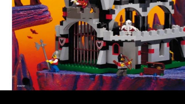 Least Accessible LEGO Castle? Night Lord's Castle Fright Knights 6097 смотреть онлайн