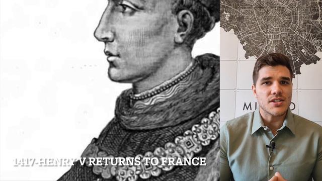 The 100 years war, the History of England and France, part 5 - the battle of Agencourt смотреть онлайн