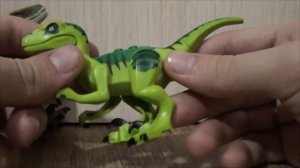 ВЕЛОЦИРАПТОР ЛЕГО КАСТОМ МИР ЮРСКОГО ПЕРИОДА МЕЛОВОЙ ЛАГЕРЬ | Jurassic World