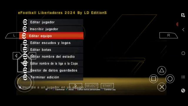 NOVO EFOOTBALL PES 2024 PPSSPP SUL-AMERICANO 100% ATUALIZADOS PARA ANDROID PSP смотреть онлайн