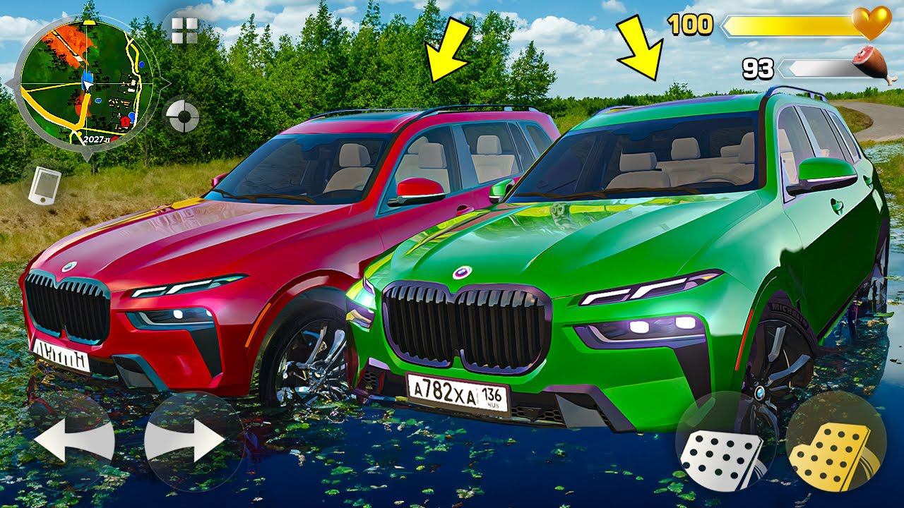 ТЕСТ-ДРАЙВ BMW X7 G07 LCI ПО БЕЗДОРОЖЬЮ С БУЙВОЛСОНОМ РАДМИР КРМП РАЙЛЮХА смотреть онлайн