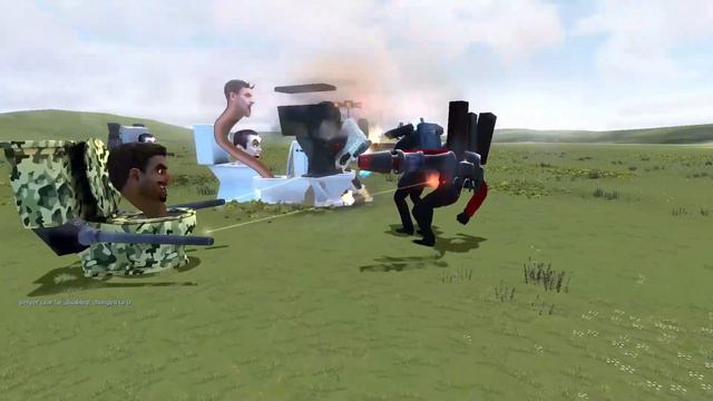 NEW SKIBIDI TOILET PACK 8 VS SKIBIDI TOILET BOSS IN GARRY'S MOD MECHA SIREN TV GMAN смотреть онлайн