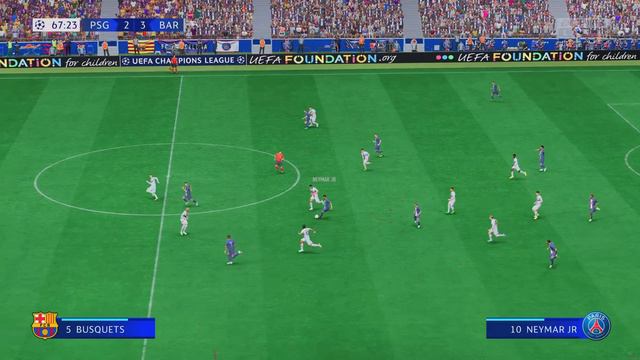 FIFA 23 - PSG Vs Barcelona | UEFA Champions League | PS5™ [4K ] Next Gen смотреть онлайн