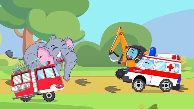 Finger Family Song - Nursery Rhymes & Kids Songs | Bingo Song Baby Songs Learn Vehicle Names