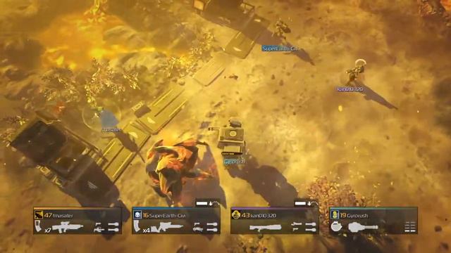 Helldivers gameplay смотреть онлайн