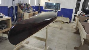 Каноэ своими руками 16 часть. Покрытие лаком.