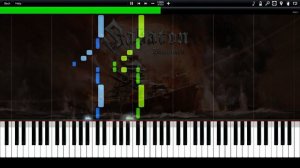 Sabaton - Bismarck Synthesia Piano Tutorial (midi) //Lemonzze
