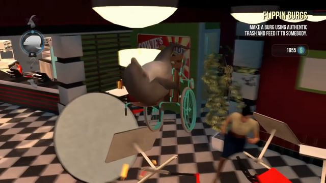 Playing Goat simulator (part 1) смотреть онлайн