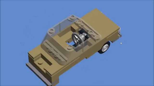 запорожец из лего в LDD. смотреть онлайн