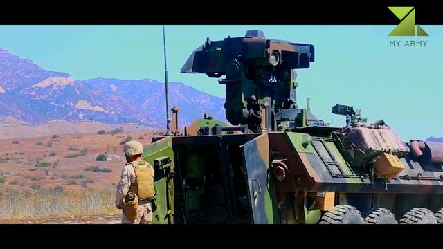 LAV-AT / LAV-ATM / TOW-2 Anti-Tank Guided Missile Launcher смотреть онлайн