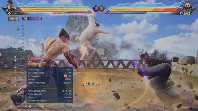 Tekken 8 Jin Sample 1 смотреть онлайн