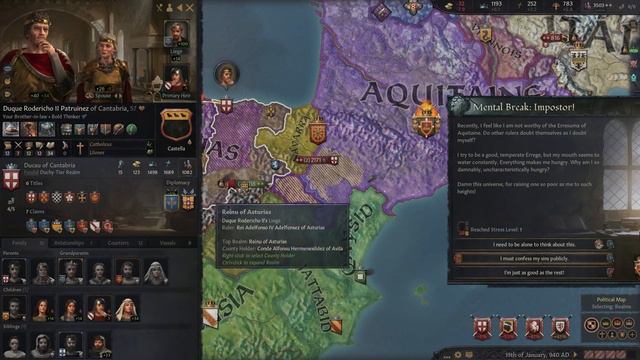 God Save Asturias! - CK3 Roleplay #22 смотреть онлайн