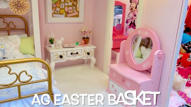 American Girl Doll Blaire Wilson’s Bedroom! смотреть онлайн
