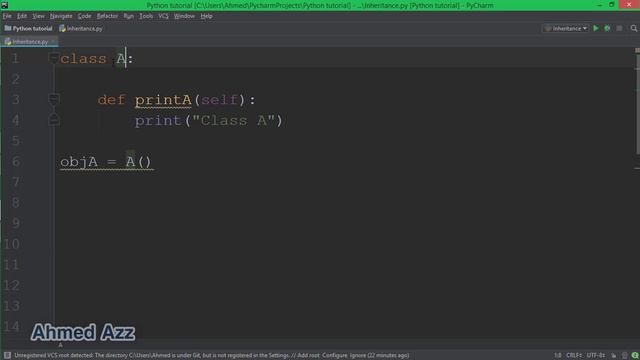 66.Python tutorial Inheritance class object الكلاس الجاهز смотреть онлайн