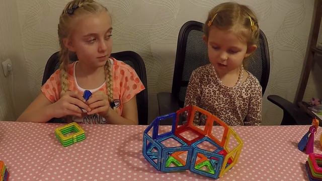 Сердце из магнитного конструктора Magformers смотреть онлайн