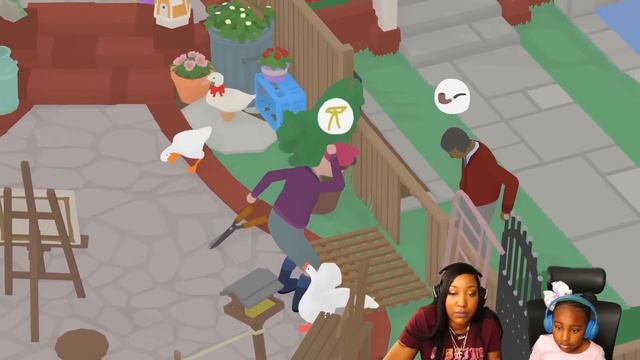 7 Year Old Conquers Untitled Goose Game With Mom! (Co-Op) смотреть онлайн
