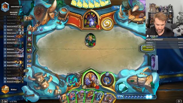 (Hearthstone) Quest Warrior VS Galakrond Warlock смотреть онлайн