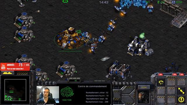 Starcraft : Remastered - On a trouvé l'unité pétée Terran - Campagne Terran #2 смотреть онлайн