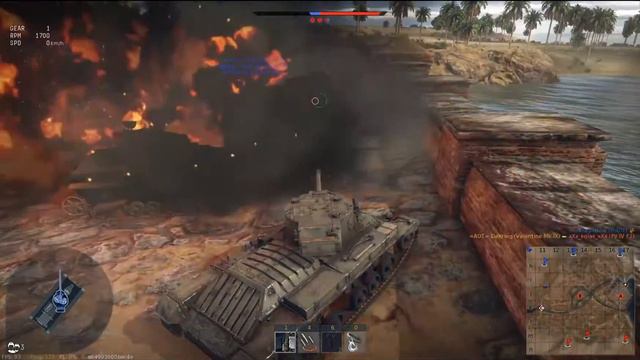 war thunder valentine vs tiger смотреть онлайн