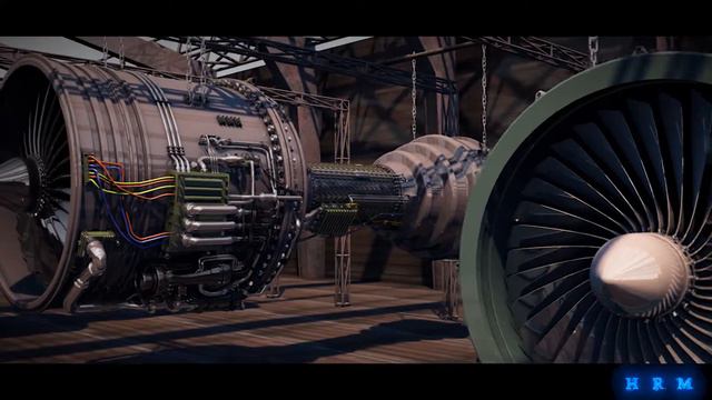 3D Model jet Engine [Download] смотреть онлайн