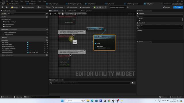 Префабы Unreal Engine 5 Blueprint и виджеты утилиты редактирования#3 смотреть онлайн