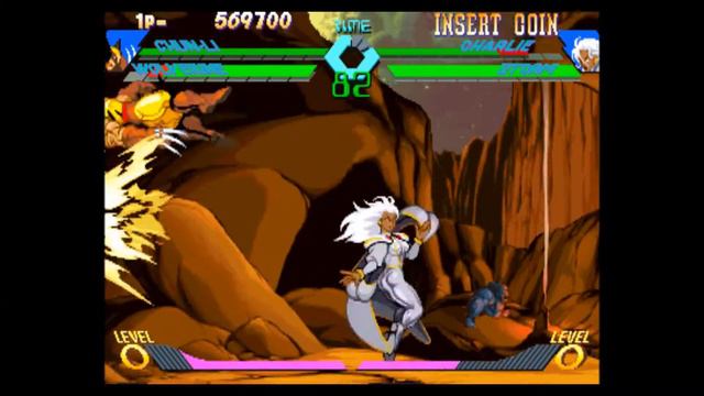 Arcade Longplay | X-Men vs. Street Fighter | Chun Li & Wolverine | смотреть онлайн