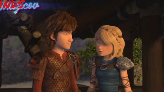 Every Time Hiccup & Astrid Kiss On The Lips! HD