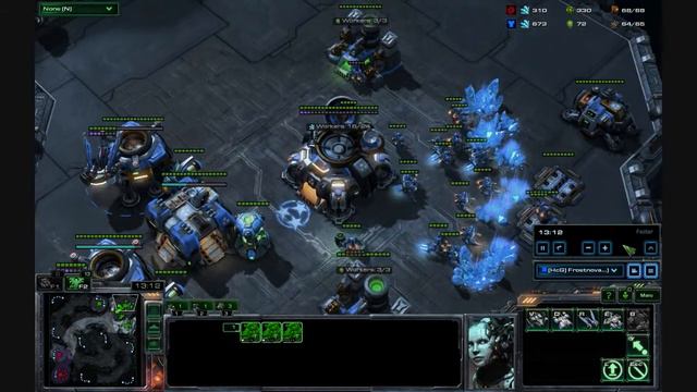 Starcraft 2 Hots TvZ gameplay - [Mass Raven] смотреть онлайн