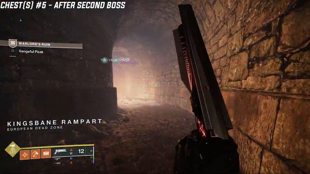 Destiny 2: ALL Warlord's Ruin Dungeon Chest Locations (Season of the Wish) смотреть онлайн