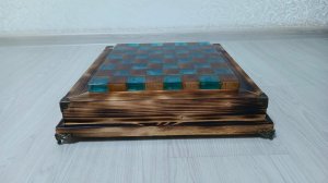Шахматы из эпоксидной смолы ручной работы! Отличный и оригинальный подарок для дорогого вам человека