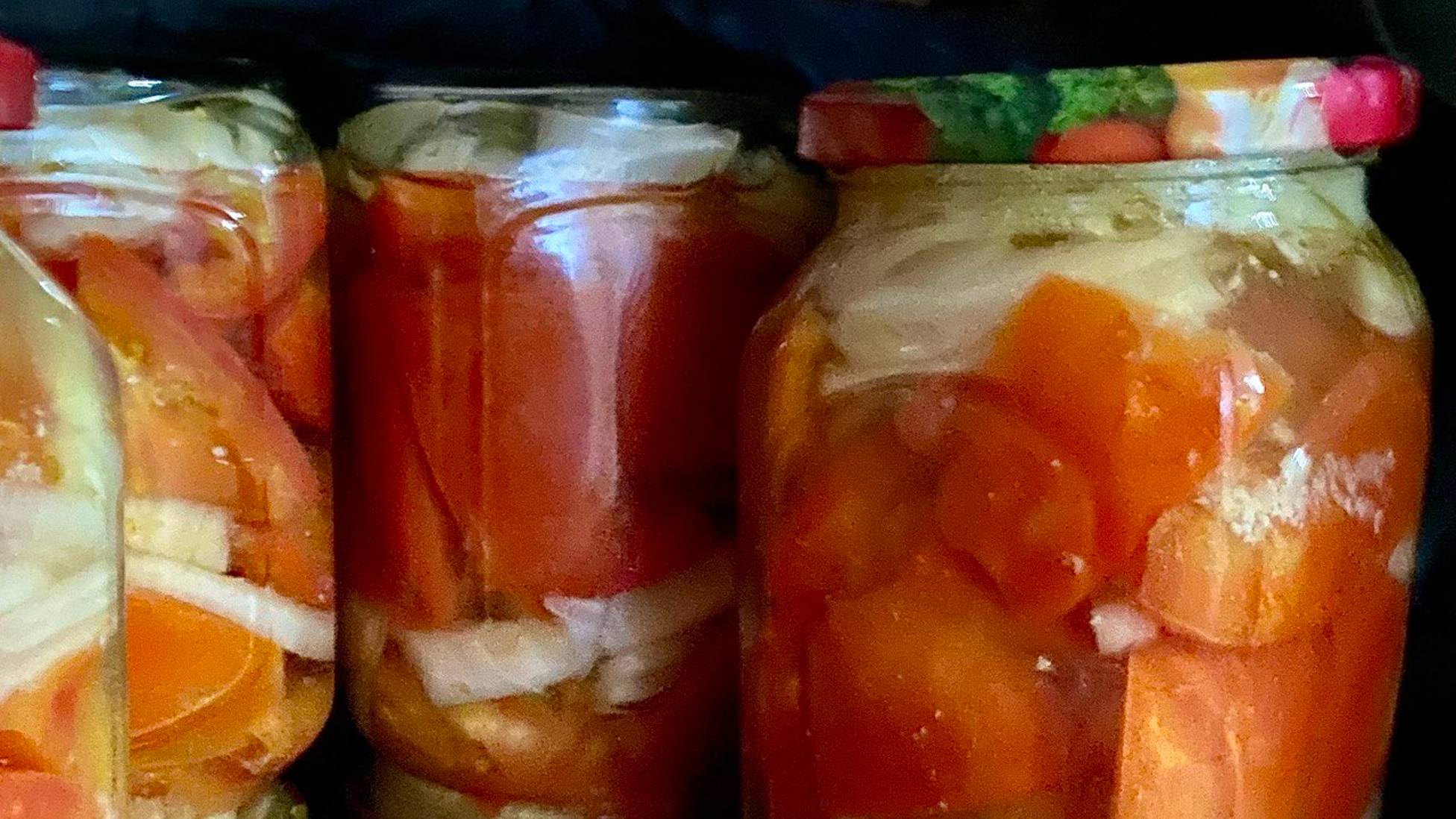 Помидоры дольками