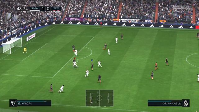 Real Madrid vs Sevilla 22 10 2022 La Liga смотреть онлайн