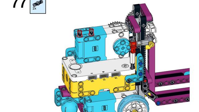 # Lego Spike Prime Forklift instructions смотреть онлайн