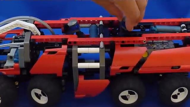 LEGO Technic 8454 FireTruck Review смотреть онлайн