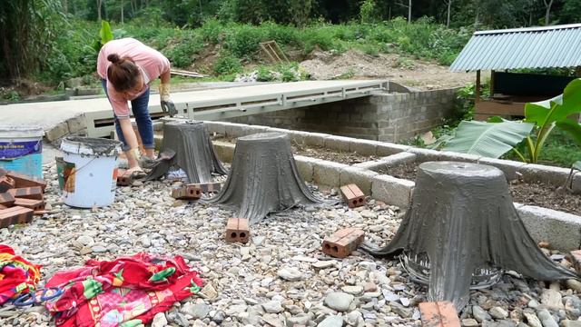make flower pots, build a bridge to the farm, repair the farm p28, live in the forest for 2 years смотреть онлайн