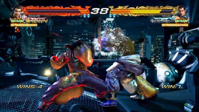 TEKKEN 7 - Lei Wulong (me) VS Feng Wei - Online Ranked Match смотреть онлайн