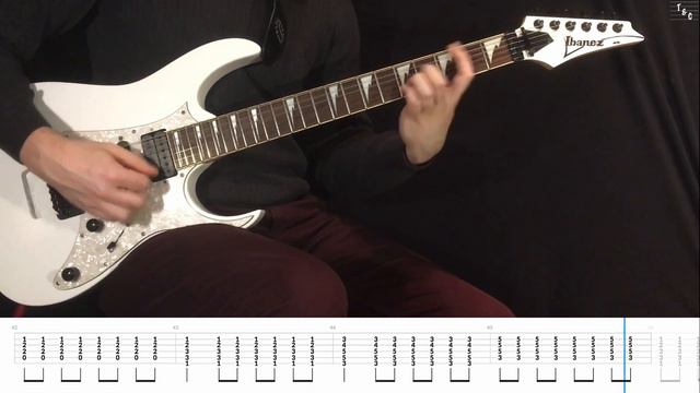Misfits - Last Caress | Guitar Tabs Tutorial смотреть онлайн