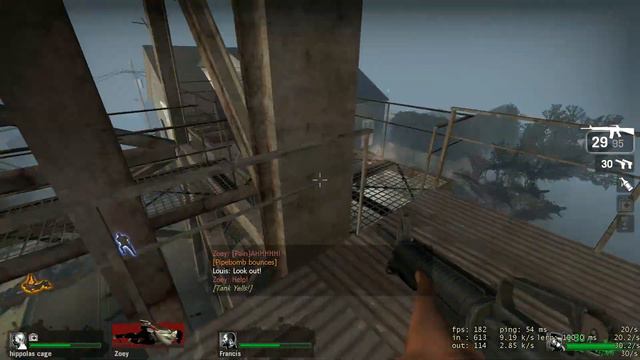 Left 4 Dead "The Sacrifice" ending but only Bill survives смотреть онлайн