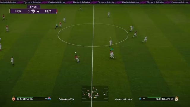 eFootball PES 2020 demon_rostov vs onbescoft_076 смотреть онлайн