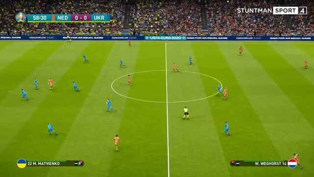 EURO 2020 · Niederlande – Ukraine · Fussball EM Highlights (PES 2021 / PS5) | #07 смотреть онлайн