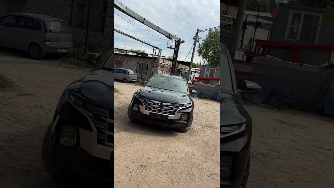 Пикап Hyundai Santa Cruz. Замер борта для изготовления крышки от Hal #4x4 #hal смотреть онлайн