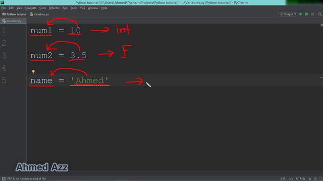 04.Python tutorial -- Concept Variables مفهوم المتغيرات смотреть онлайн