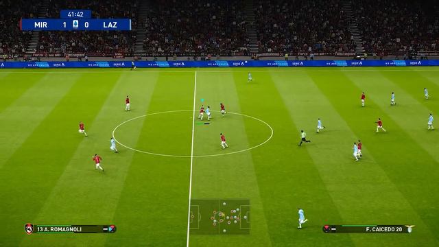 eFootball PES 2021 SEASON UPDATE - Milan vs Lazio - Prediction -PS4 смотреть онлайн
