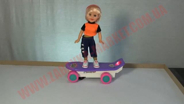 Кукла Sport Girl на скейте смотреть онлайн